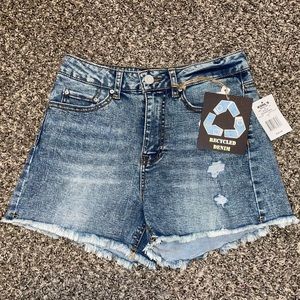 Indigo Rein High Waisted Shorts
